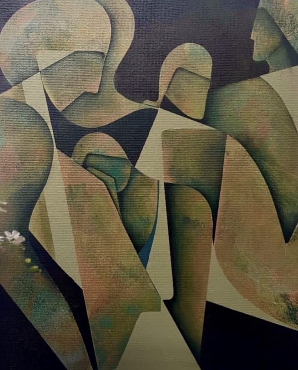 Painting by Mark