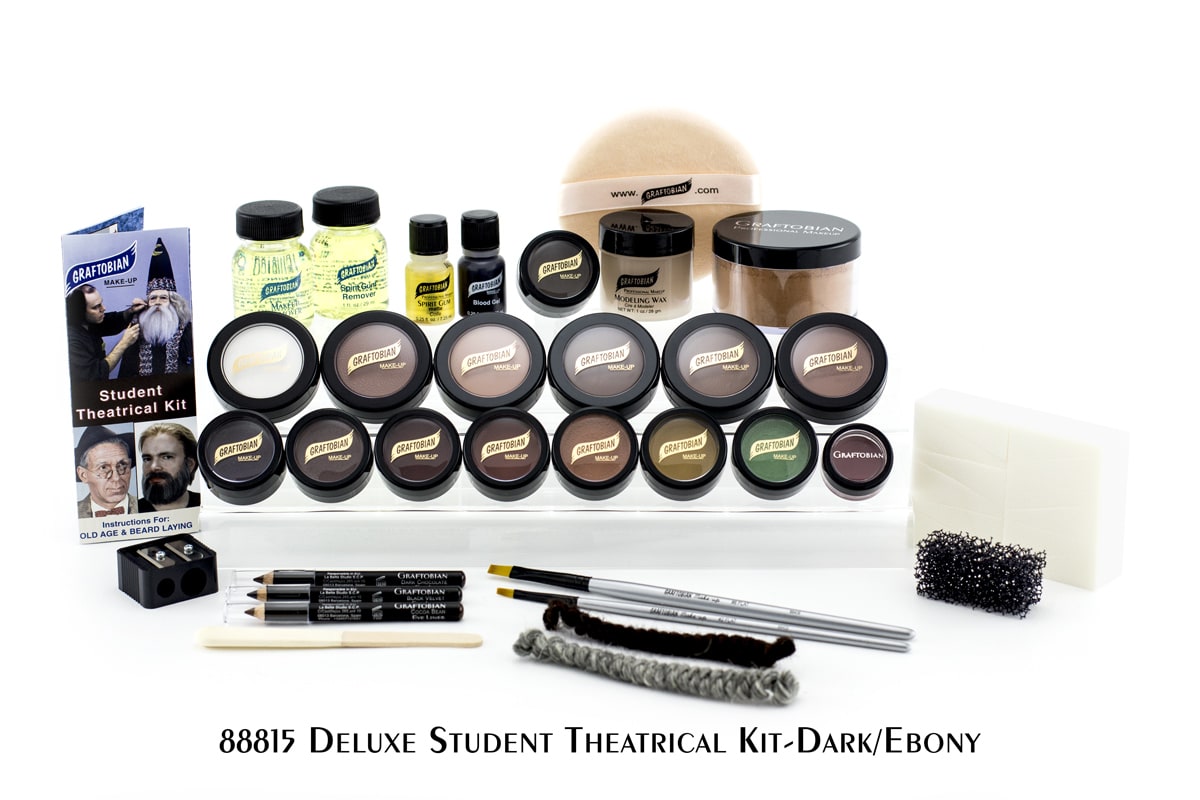 Deluxe Student Theatrical Makeup Kit  Graftobian Make-Up Company, LLC