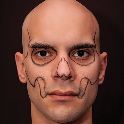 Skull step 1