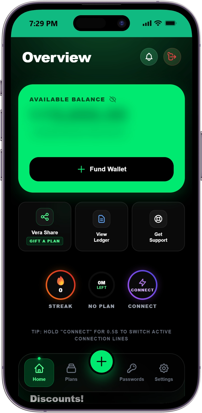 Veranet Fund Wallet App Preview