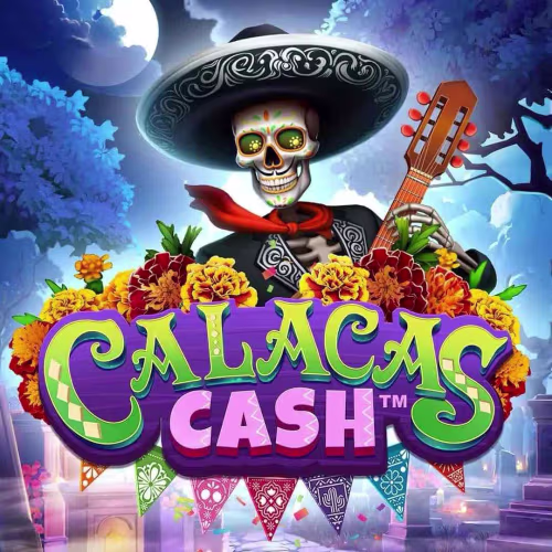 Logo della slot Calacas Cash