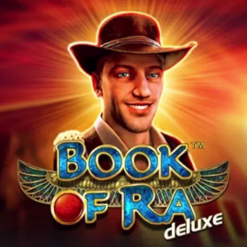 Logo della slot Book of Ra Deluxe