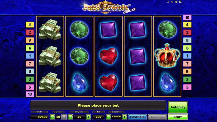 Logo della slot Just Jewels Deluxe Logo della slot Just Jewels Deluxe