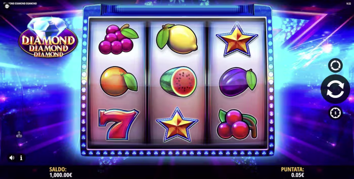 Logo della slot Diamond Diamond Diamond