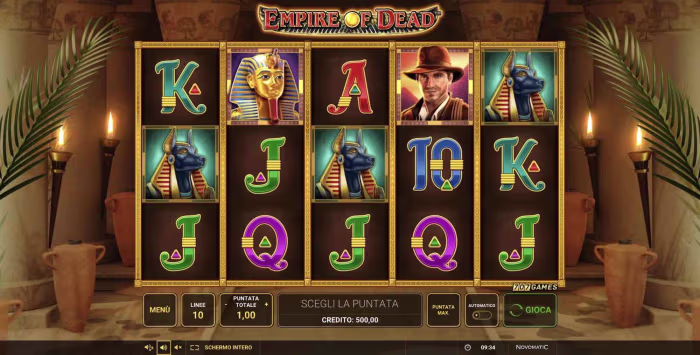 Logo della slot Empire of Dead