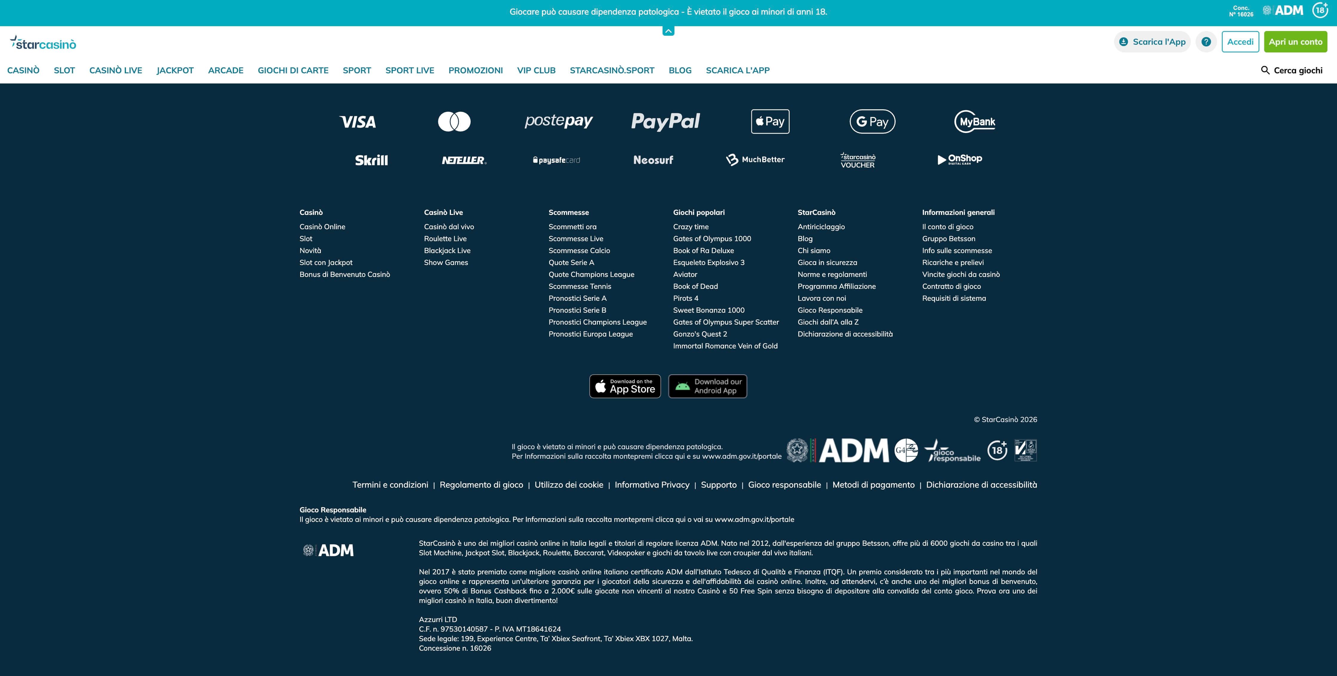 visualizza l'immagine Sicurezza del casino Starcasino in anteprima ingrandita o ridotta