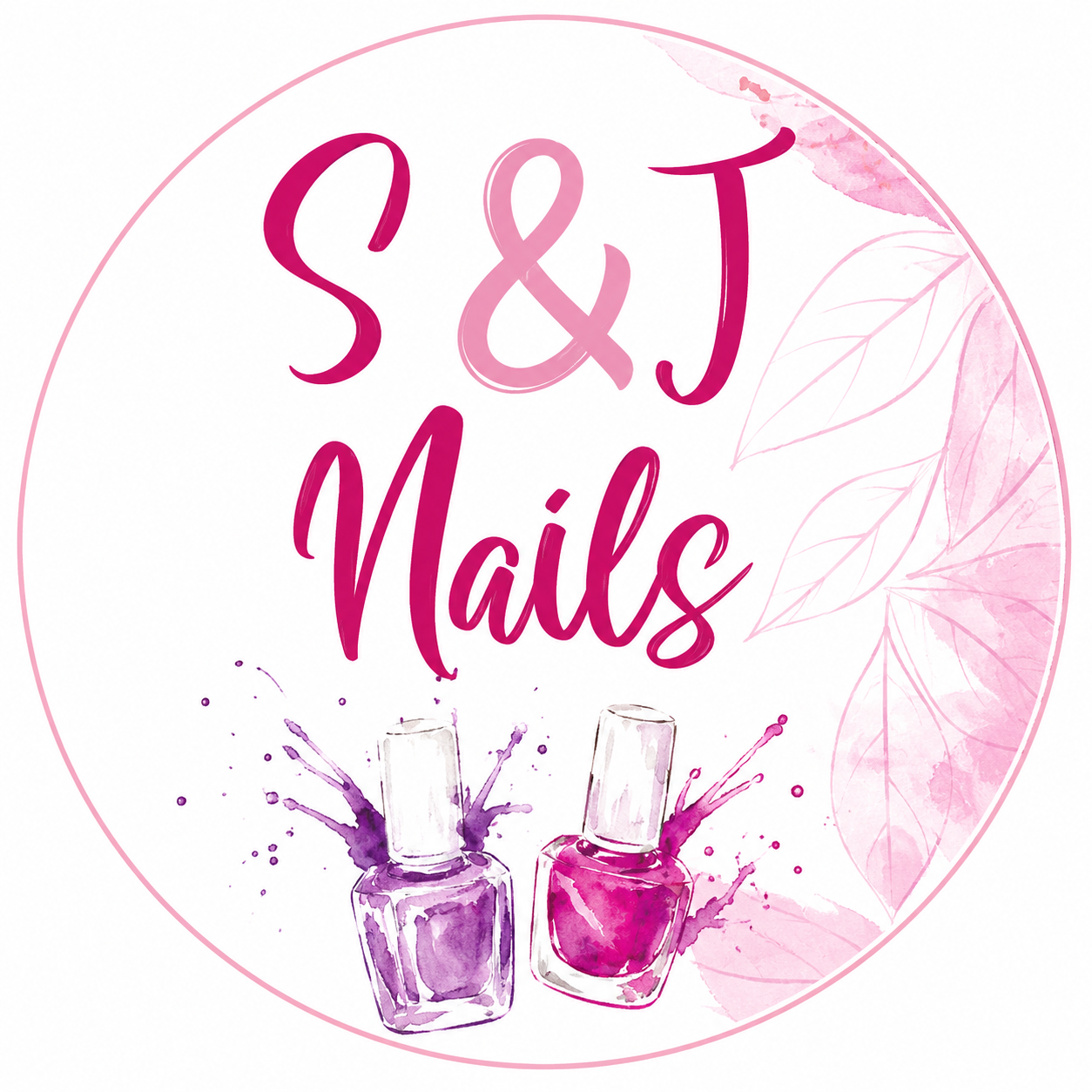 S&J Nails Spa logo