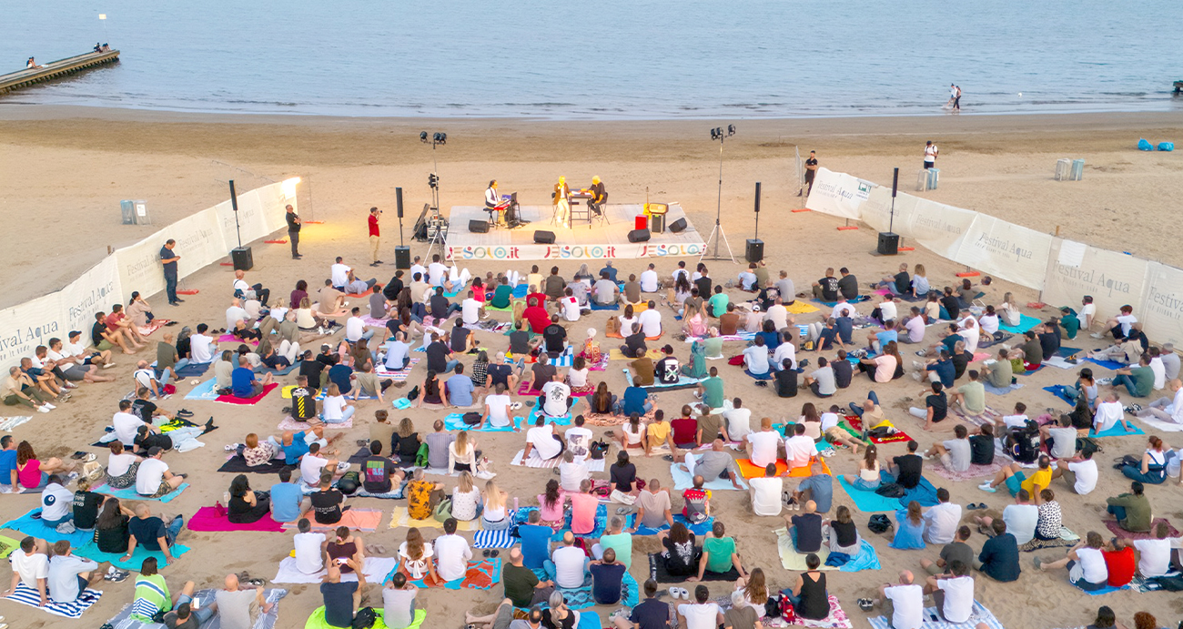 Festival Aqua 2026 a Jesolo: programma e date sulla riva