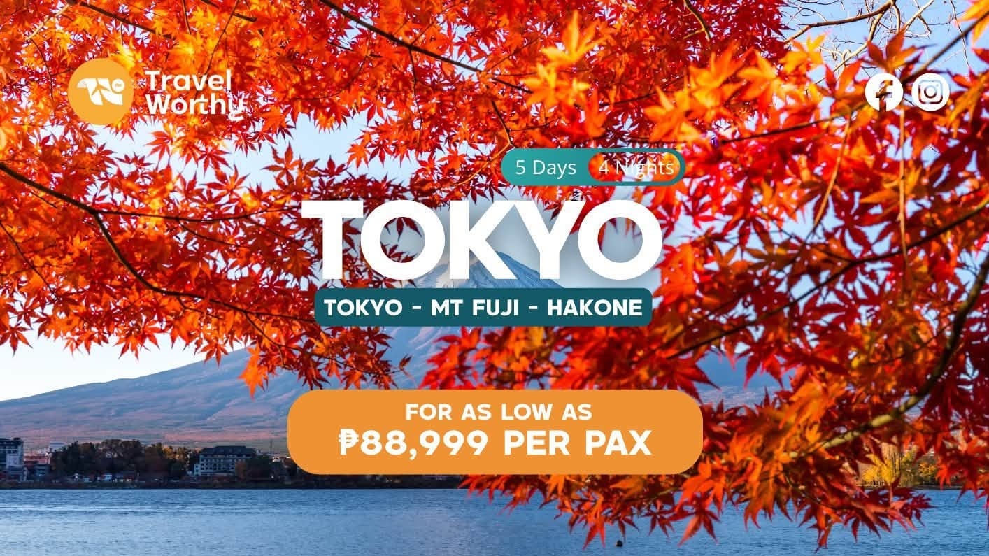 5 Days 4 Nights Tokyo - Mt Fuji - Hakone