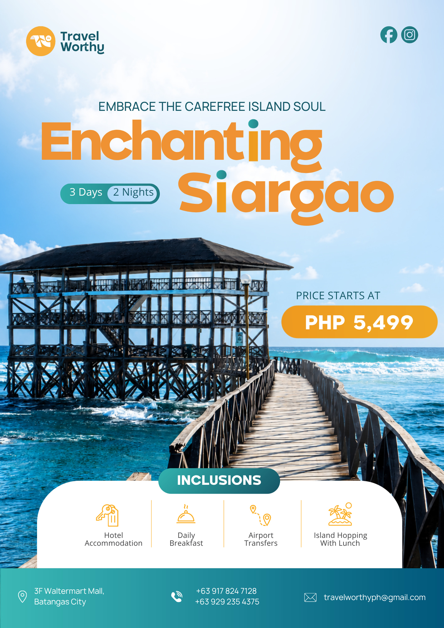Enchanting Siargao flier