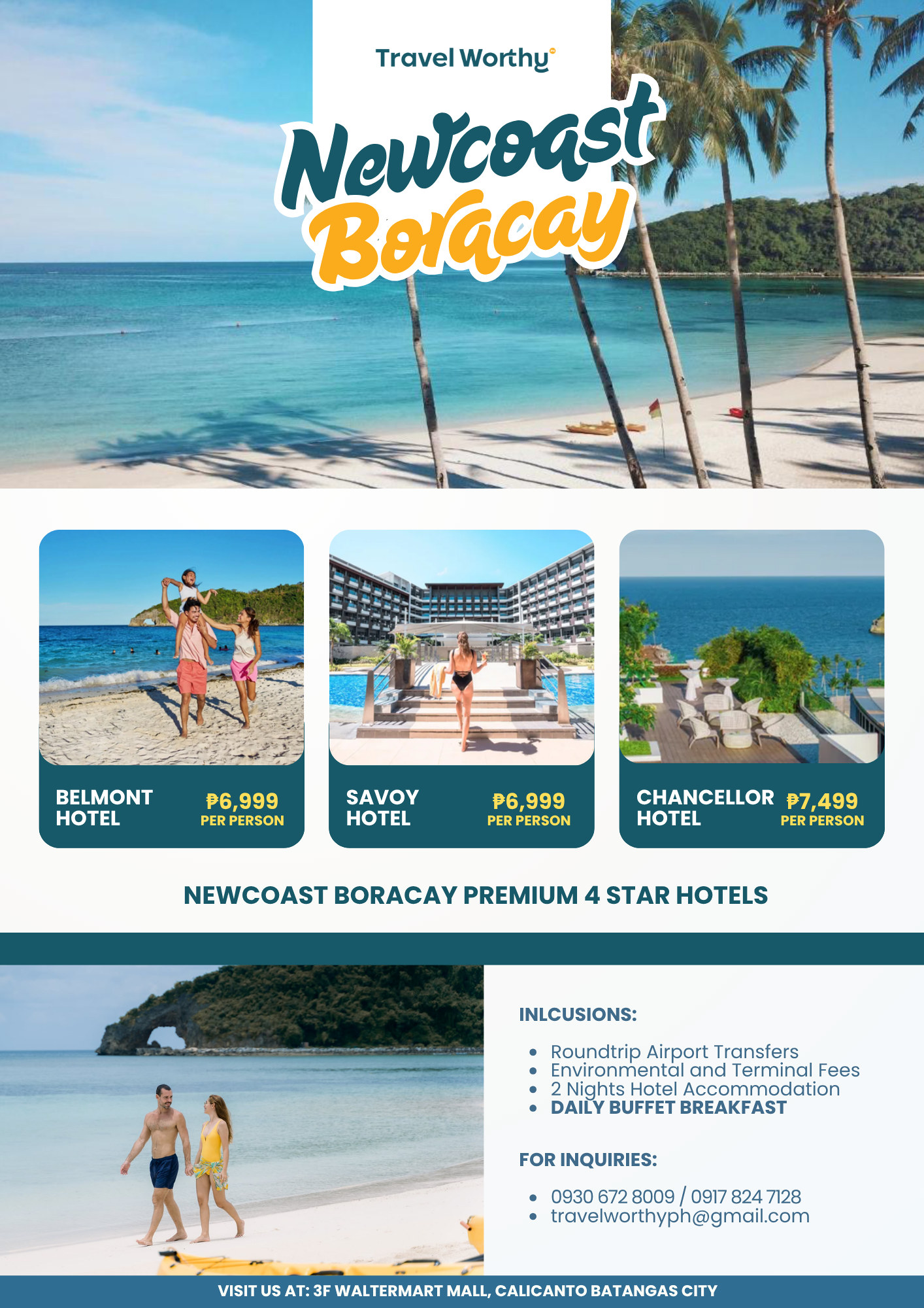 Newcoast Boracay flier