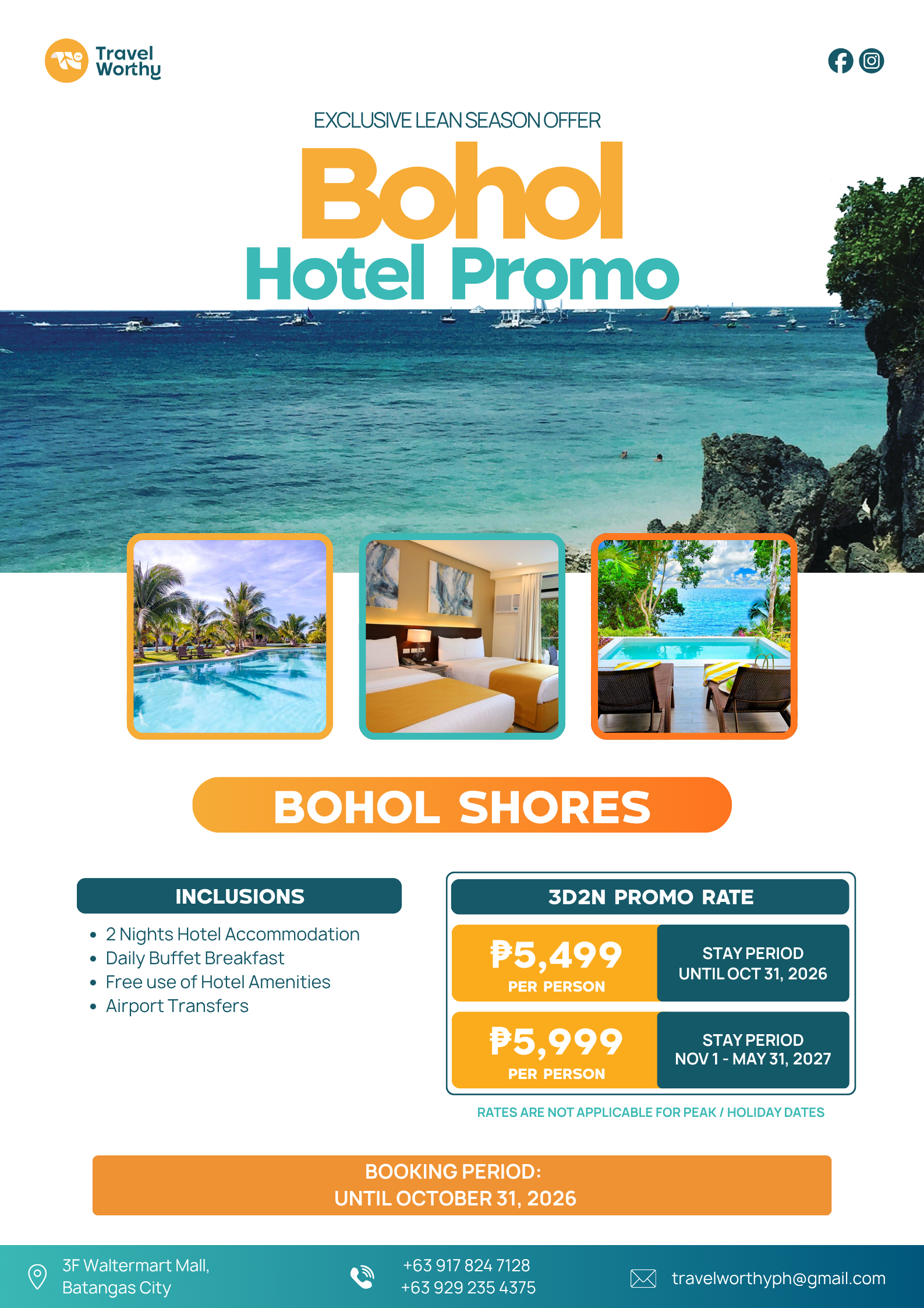 Bohol flier