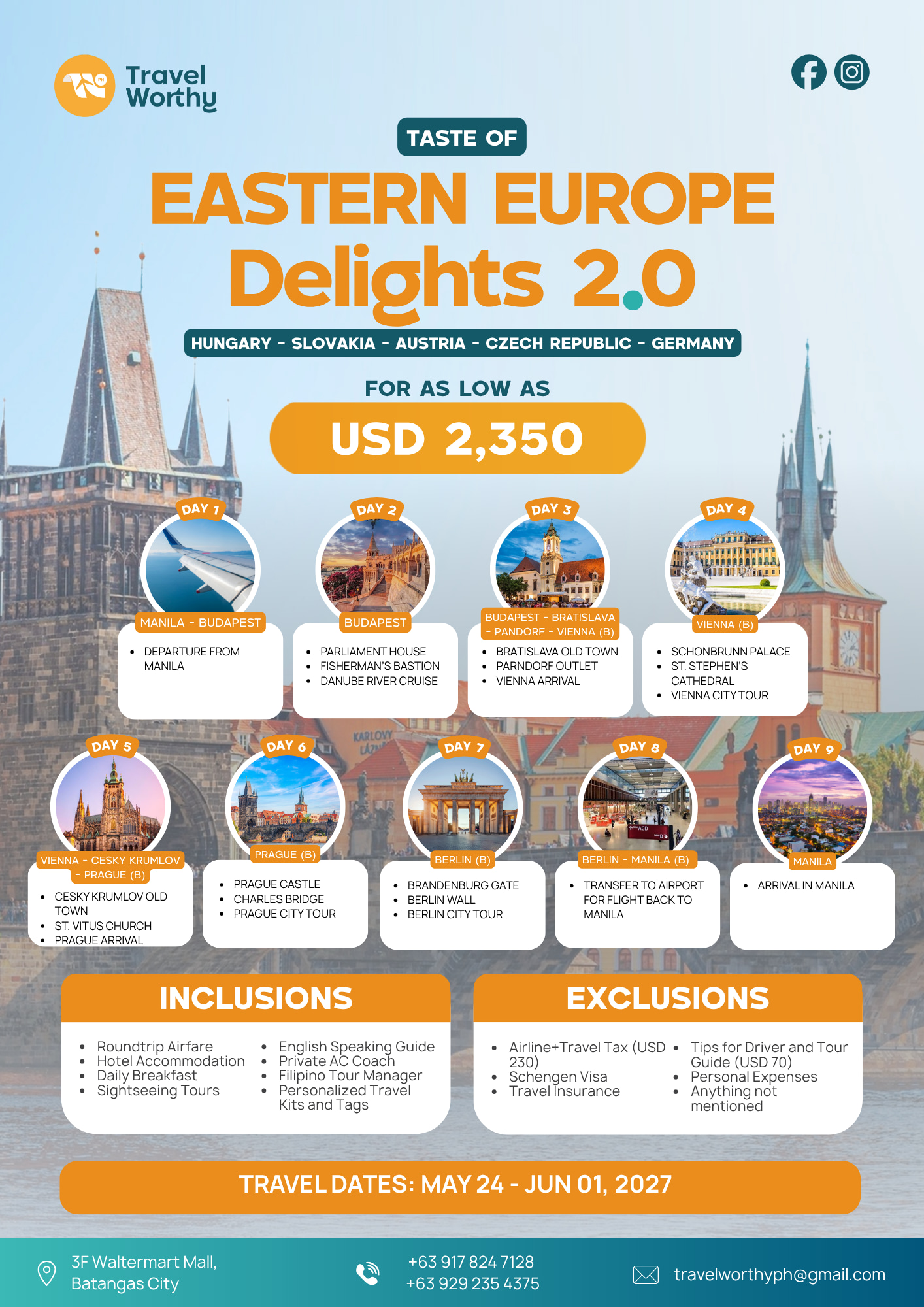 Taste of Eastern Europe: Delights 2.0 flier
