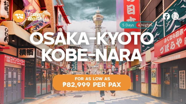 5D 4N Osaka - Kyoto - Kobe - Nara