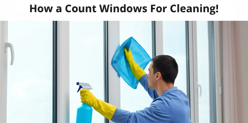 how to count windows for cleaning