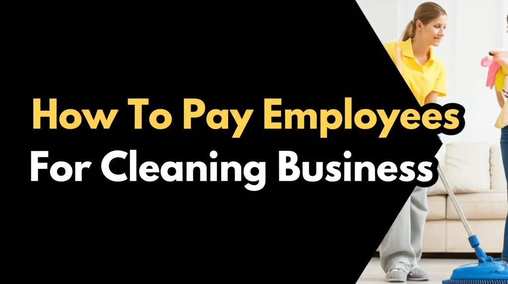 Discover the best ways to pay your cleaning business employees, covering options like hourly rates, salary, and payroll services. Ensure legal compliance & happy staff!
