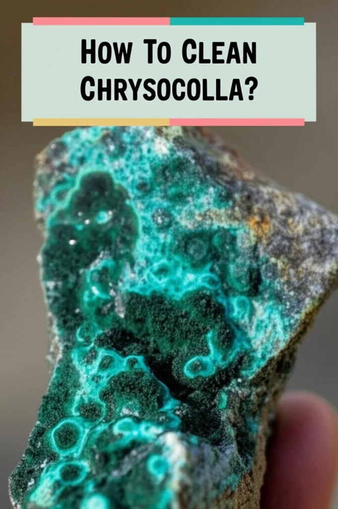 Learn the best ways to clean chrysocolla gemstones and jewelry! This guide covers gentle cleaning methods to preserve its beauty.