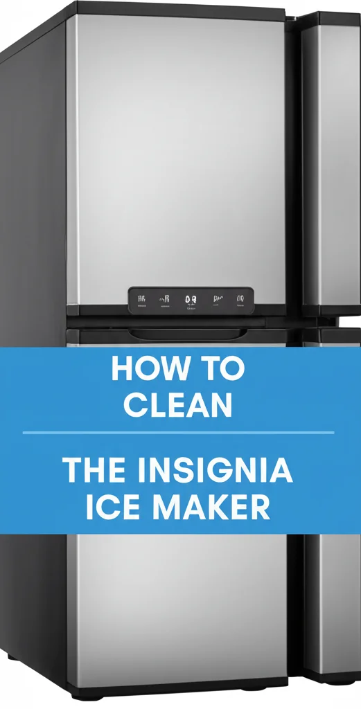 How To Clean The Insignia Ice Maker