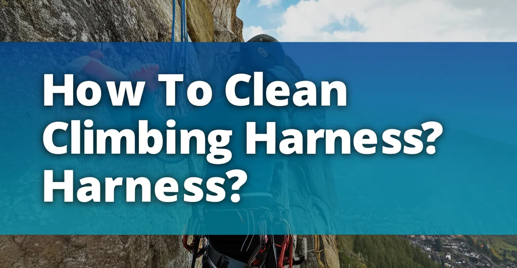 Keep your climbing gear safe & extend its life! Learn how to clean a climbing harness effectively with our guide. Protect your investment today!