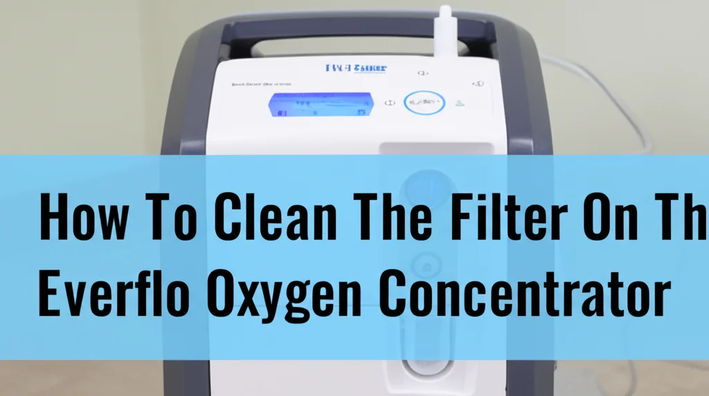 Keep your Everflo oxygen concentrator running efficiently! Learn how to clean the filter for optimal performance and air quality. This guide simplifies the process.