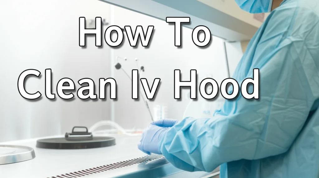How To Clean IV Hood