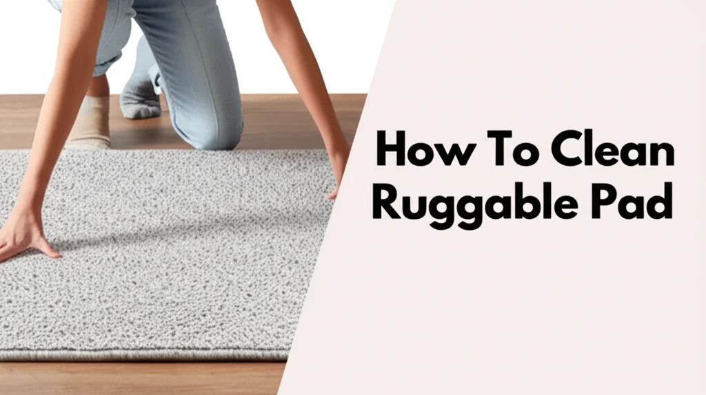 How To Clean Ruggable Pad