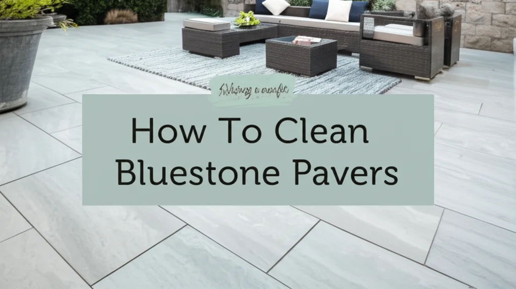Discover the best ways to clean bluestone pavers & restore their natural beauty! This guide covers everything from gentle cleaning to stain removal.
