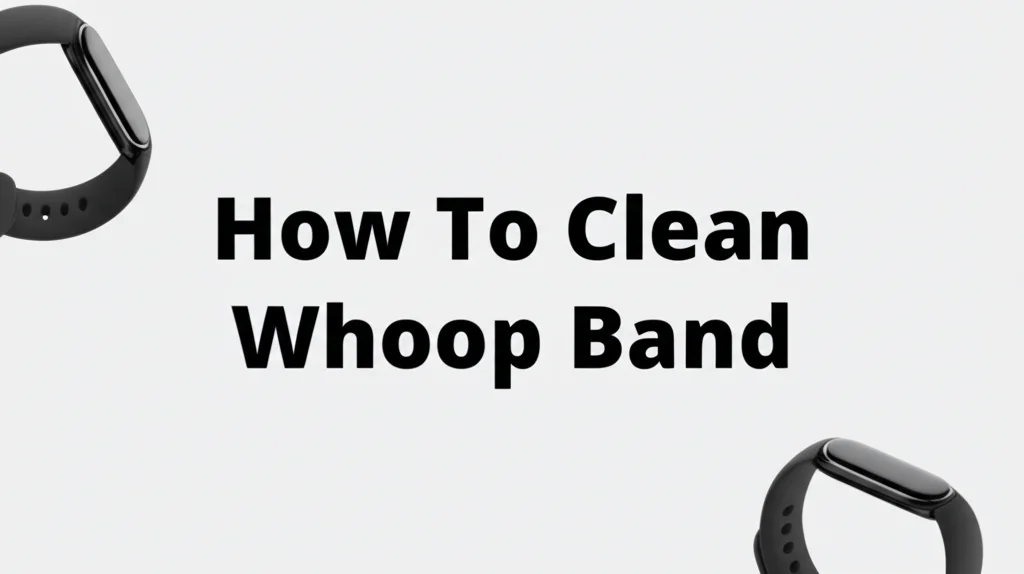 Keep your Whoop band performing its best! Learn how to properly clean your Whoop strap and sensor for optimal hygiene and accuracy.