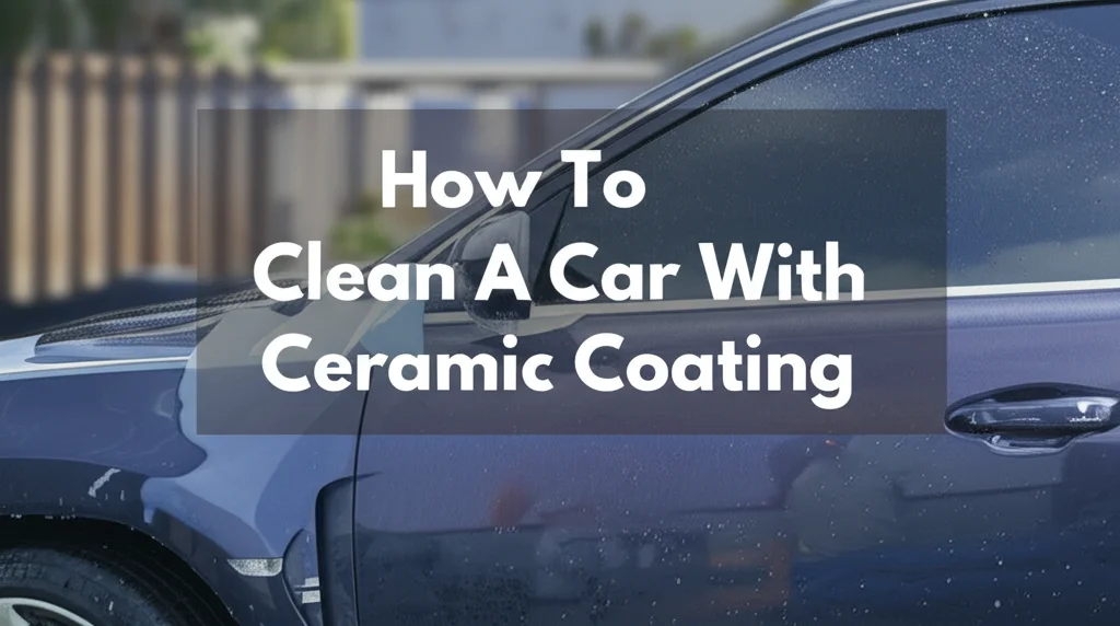 How To Clean A Car With Ceramic Coating