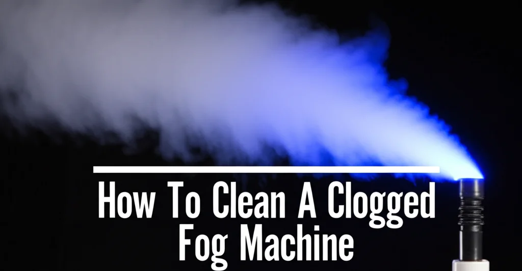 How To Clean A Clogged Fog Machine
