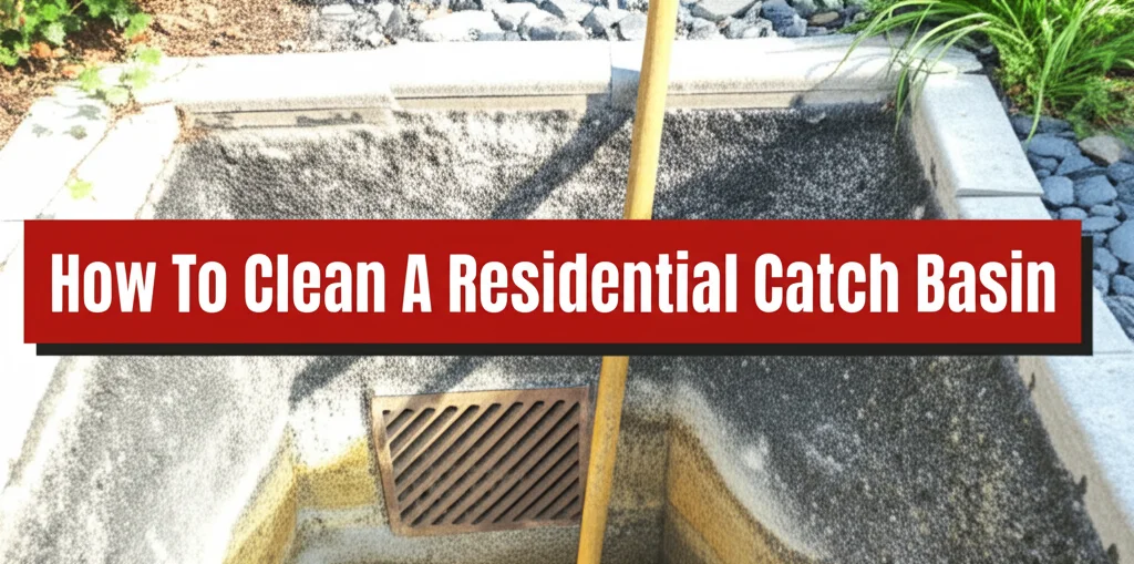 How To Clean A Residential Catch Basin