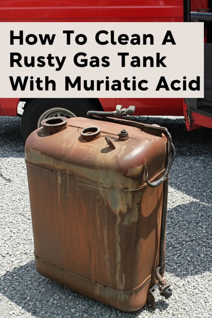 How To Clean A Rusty Gas Tank With Muriatic Acid