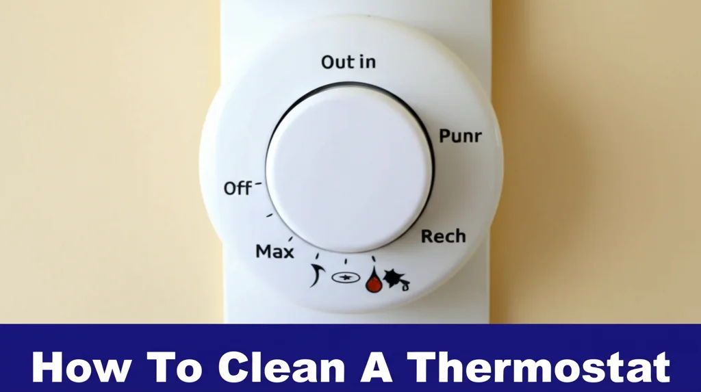 How To Clean A Thermostat