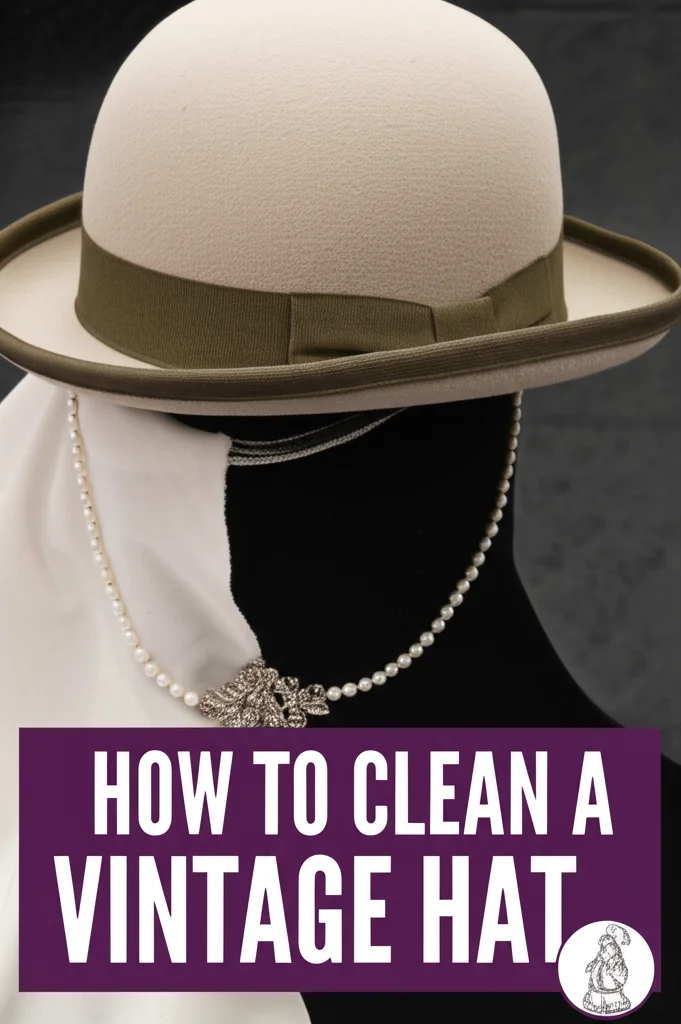 How To Clean A Vintage Hat