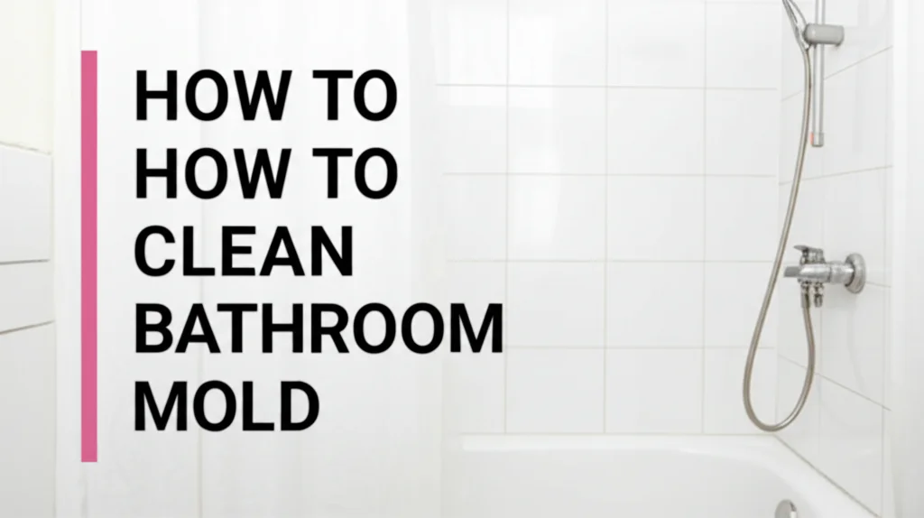 Discover effective methods to clean bathroom mold & prevent its return! This guide covers DIY solutions & professional tips for a mold-free space.