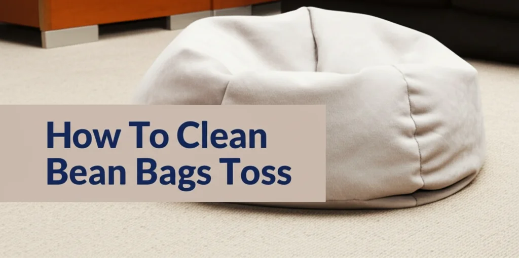Keep your comfy bean bag toss chairs looking and feeling fresh! This guide provides simple steps to clean bean bags, removing stains & odors.