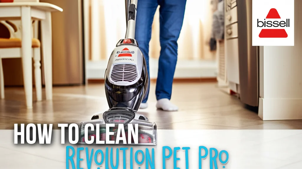 How to Clean Bissell Revolution Pet Pro