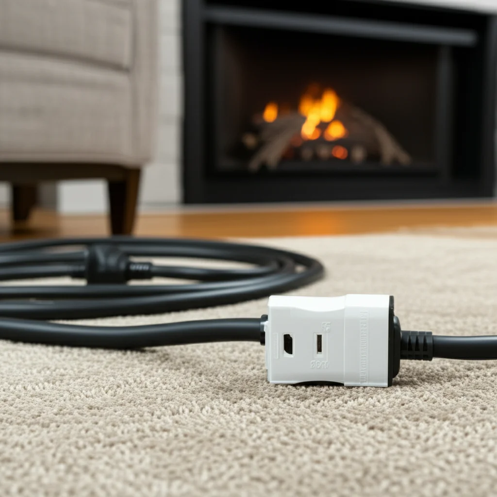 How To Safely Run An Extension Cord Under A Rug