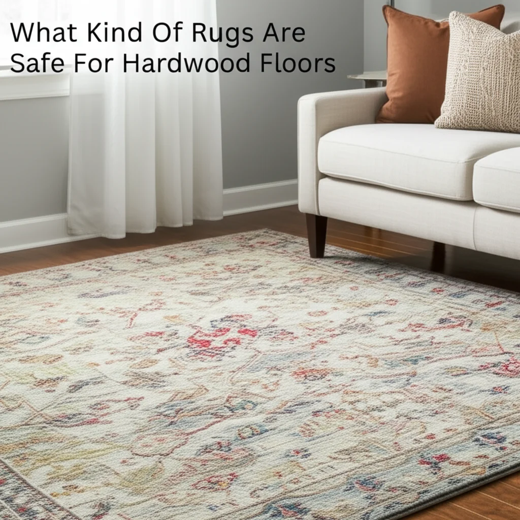 Discover the best rug types for hardwood floors! Protect your investment from scratches & damage with our guide to safe rug materials & padding.