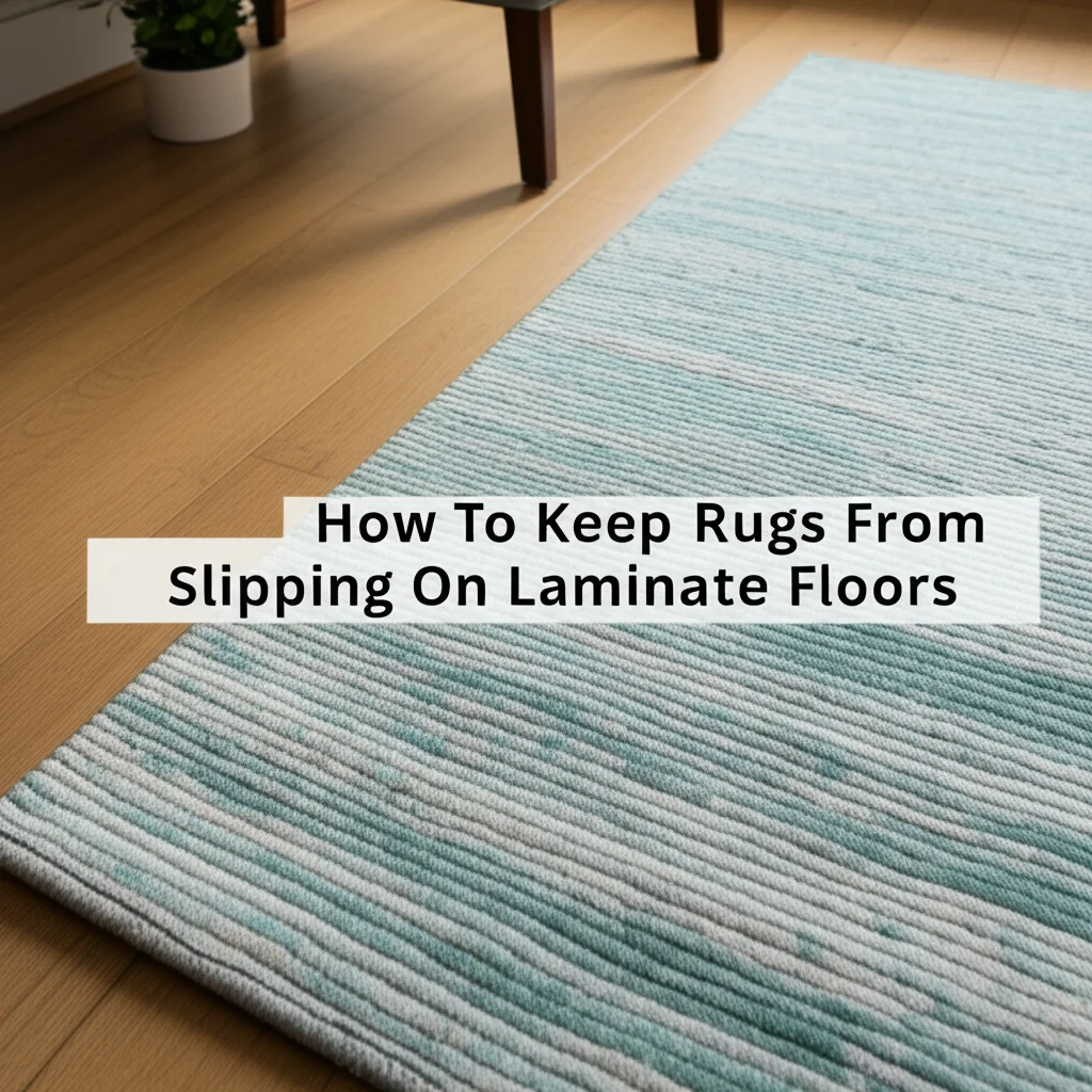 Discover simple & effective solutions to stop rugs from sliding on laminate! This guide covers everything from rug pads to DIY fixes.