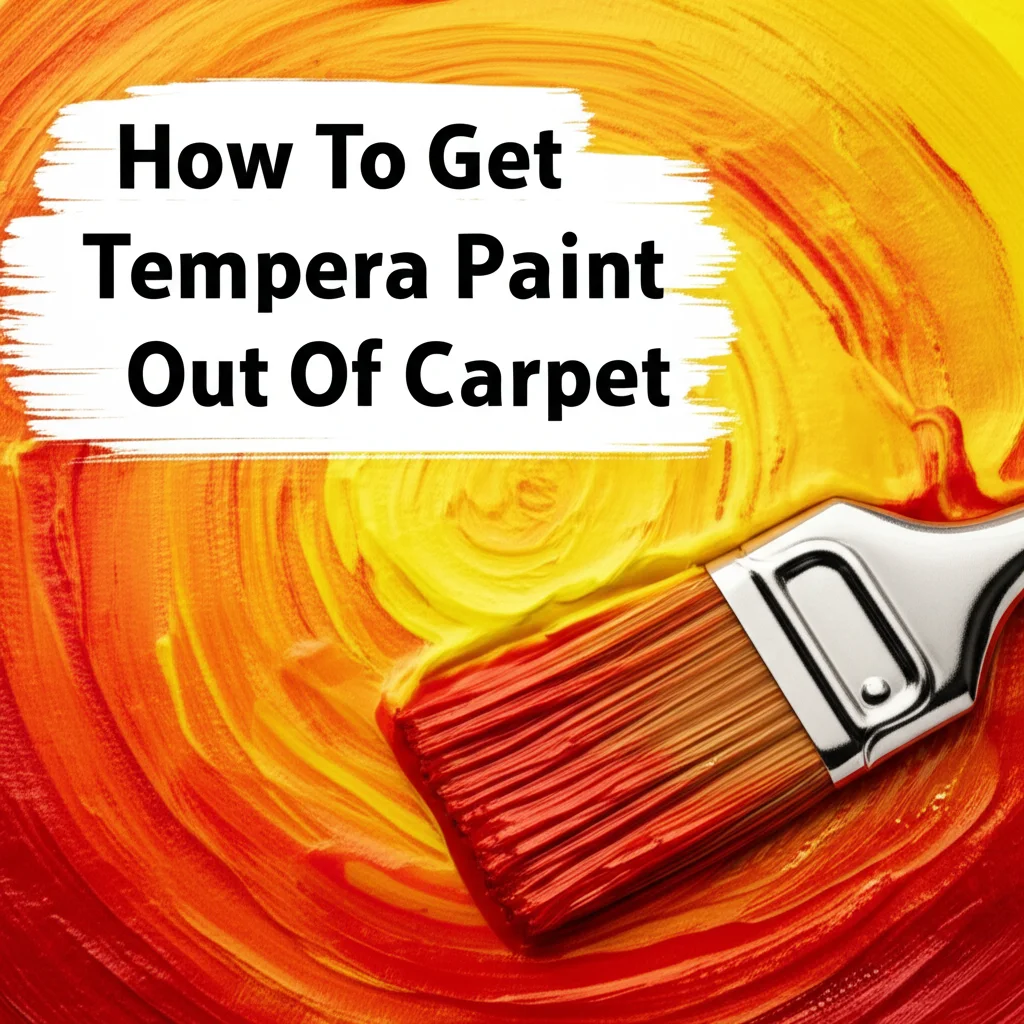Discover the best methods to remove tempera paint from your carpet quickly and effectively! This guide provides simple steps for a spotless clean.