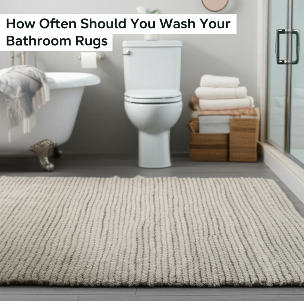 Keep your bathroom fresh & hygienic! Discover how often to wash bathroom rugs to prevent bacteria, mold, & maintain a clean space. Learn now!