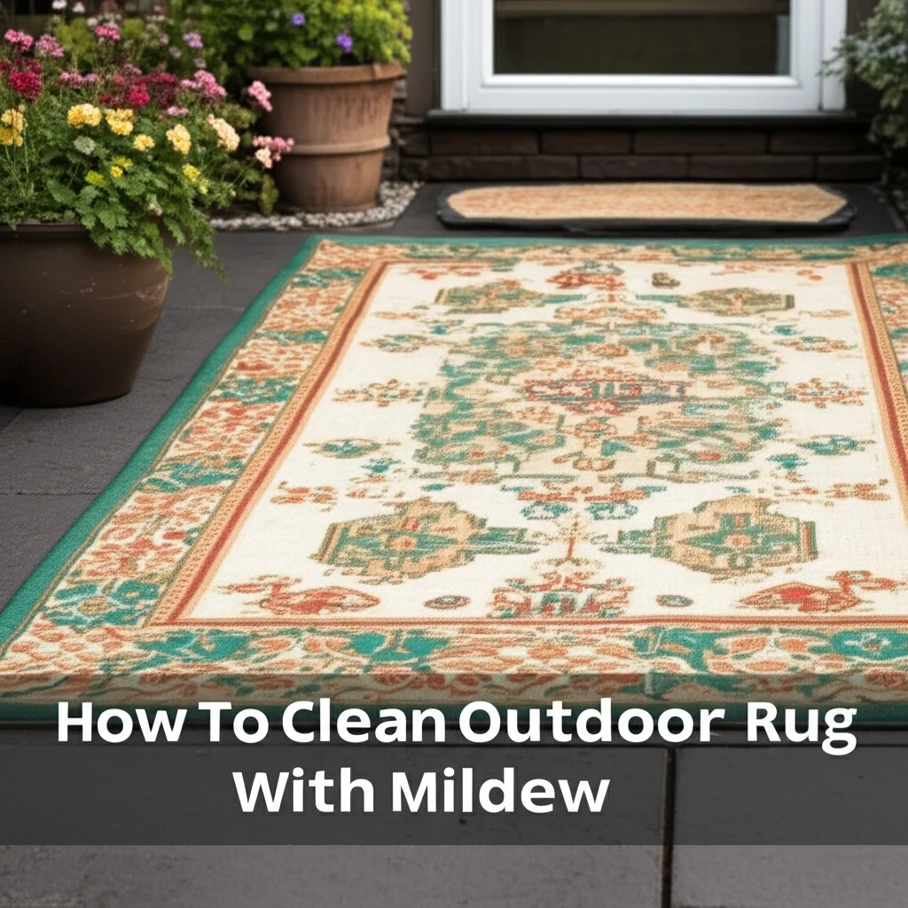 Discover the best methods to clean mildew off your outdoor rug & restore its beauty! This guide provides simple steps for a fresh, inviting outdoor space.