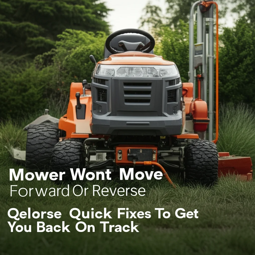 Is your Husqvarna riding mower stuck in place? This guide offers quick, easy fixes to get you mowing again. Troubleshoot forward & reverse issues now!