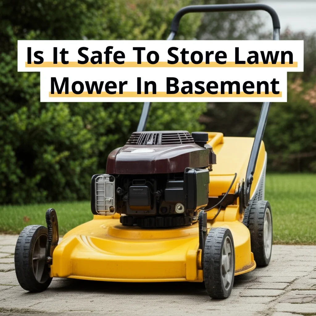 Worried about storing your lawn mower in the basement? This guide details the safety concerns, potential hazards, and best practices for basement lawn mower storage.