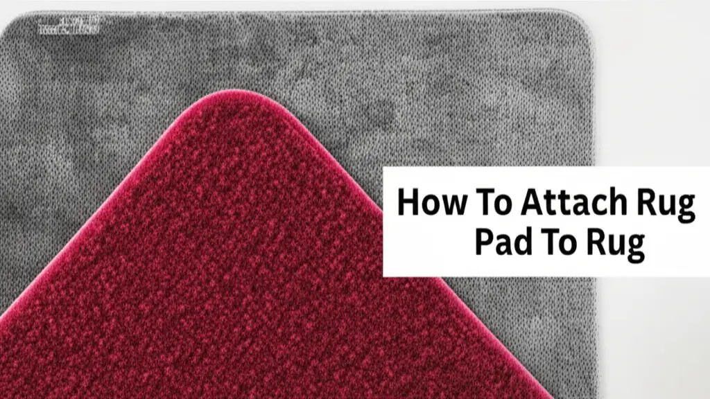 Discover the best ways to attach a rug pad to your rug for safety & longevity! This guide covers methods, materials, & tips for a secure fit.