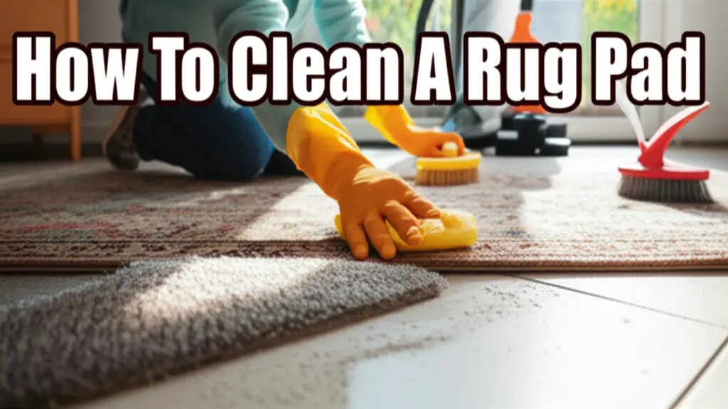 Keep your rugs safe & secure! Learn how to clean a rug pad effectively to extend its life and maintain optimal floor protection. This guide covers everything!