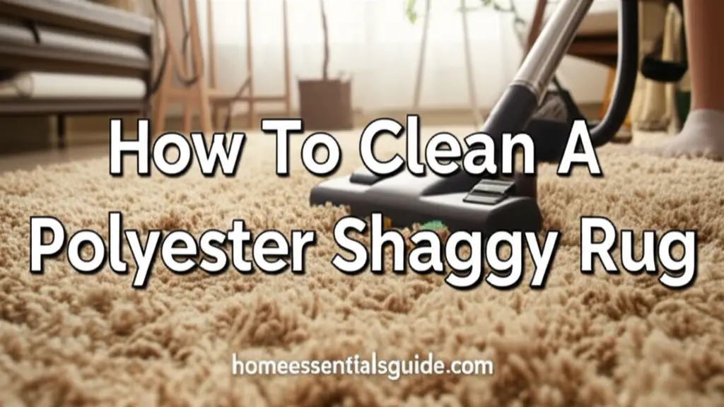 Keep your cozy polyester shaggy rug looking its best! This guide provides simple steps to effectively clean and maintain your rug, removing dirt and stains.
