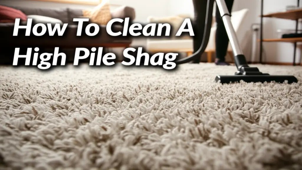 Discover the best methods for cleaning your high pile shag rug! This guide covers everything from vacuuming to stain removal, keeping your rug fresh.