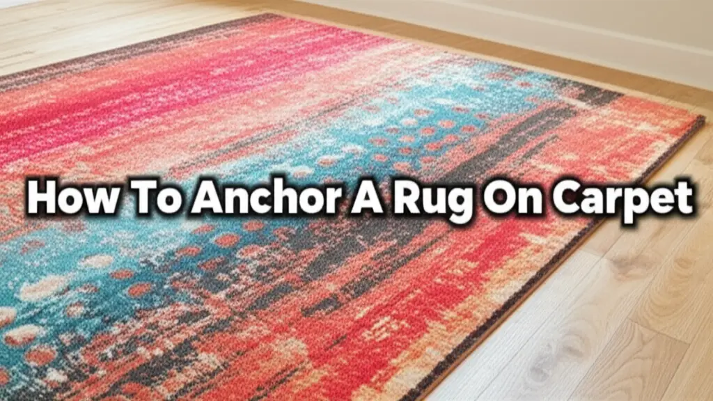 Discover the best ways to anchor a rug on carpet! Keep your area rugs safely in place & prevent slips with our expert guide. Learn quick & easy solutions now.